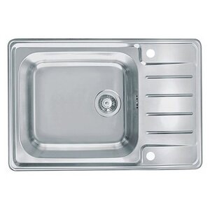 Изображение товара Кухонная мойка Alveus PRAKTIK 120 SAT-90 из нержавеющей стали с установкой в угол