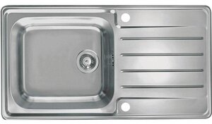 Изображение товара Кухонная мойка из нержавеющей стали Alveus PRAKTIK 98x50 см, врезная