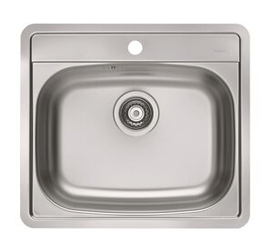 Изображение товара Кухонная мойка Alveus MORE 10 LEI-90 560x500 из нержавеющей стали