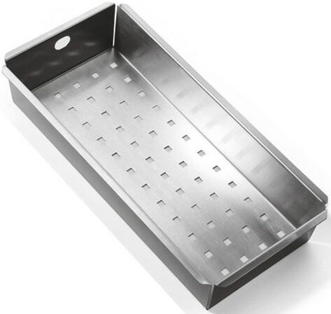 Изображение товара Коландер Alveus Line 1119835 нержавеющая сталь для моек 400x170 мм хром