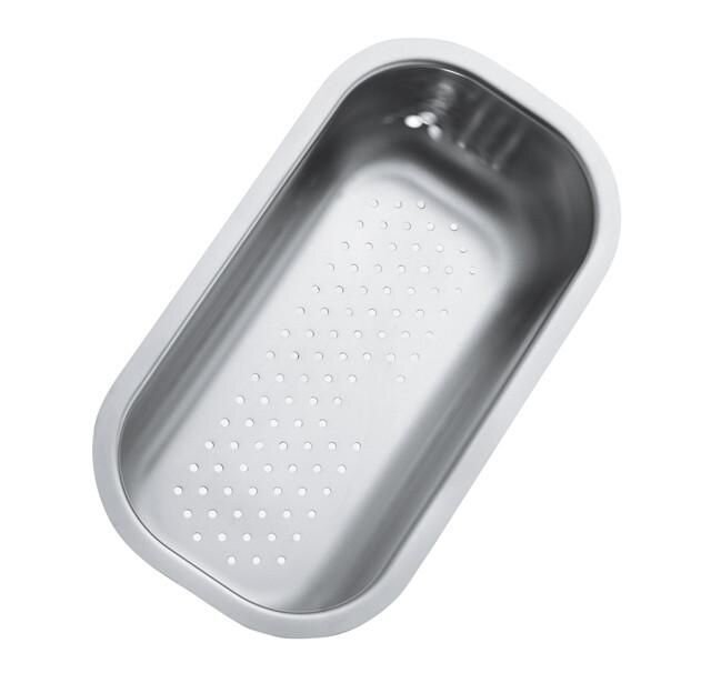 Изображение товара Коландер из нержавеющей стали Alveus Line 1056616 для кухонных моек 14.8х30 см