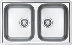 Изображение товара Мойка кухонная Alveus LINE 1092002 MAXIM 90-SAT 795 x 505