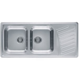 Изображение товара Мойка кухонная Alveus ELEGANT 1009386 70 SAT-90 1110 x 510