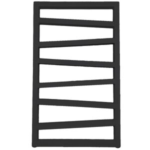 Изображение товара Полотенцесушитель электрический (масляный) Terma Zigzag 83,5 x 50 см, черный матовый