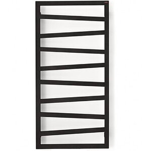 Изображение товара Полотенцесушитель электрический (масляный) Terma Zigzag 107 x 50 см, цвет черный матовый