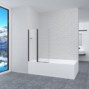 Изображение товара Душевая шторка на ванну RGW SC-11B, 03111110-14, 100 х 140 см, профиль - черный