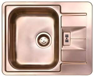 Изображение товара Медная кухонная мойка Alveus Monarch Line 60 1068998 угловая врезная