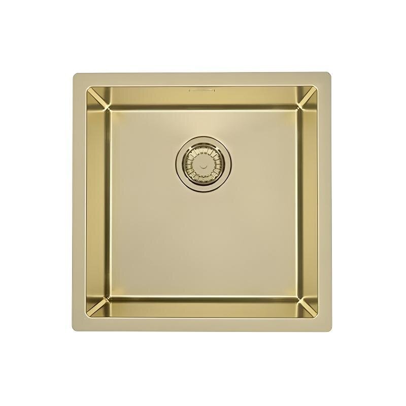 Изображение товара Мойка кухонная Alveus Monarch Quadrix 30 1103319, с PVD покрытием, цвет золото