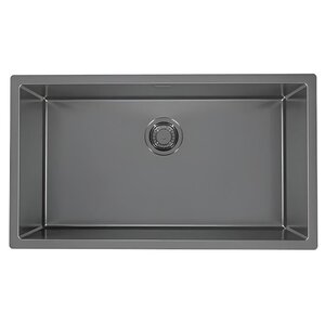 Изображение товара Кухонная мойка Alveus Quadrix 60 Monarch 1122730 антрацит нержавеющая сталь