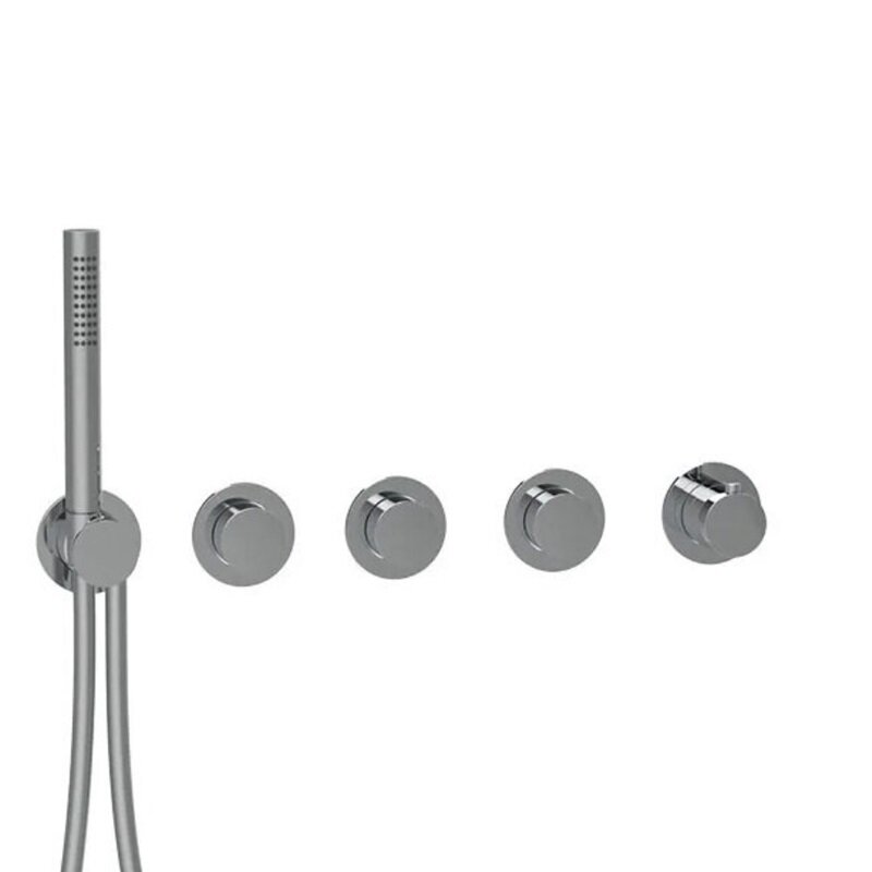 Изображение товара Смеситель для ванны и душа Almar Modular Push E180434.CR, термостатический, на 3 потребителя, хром