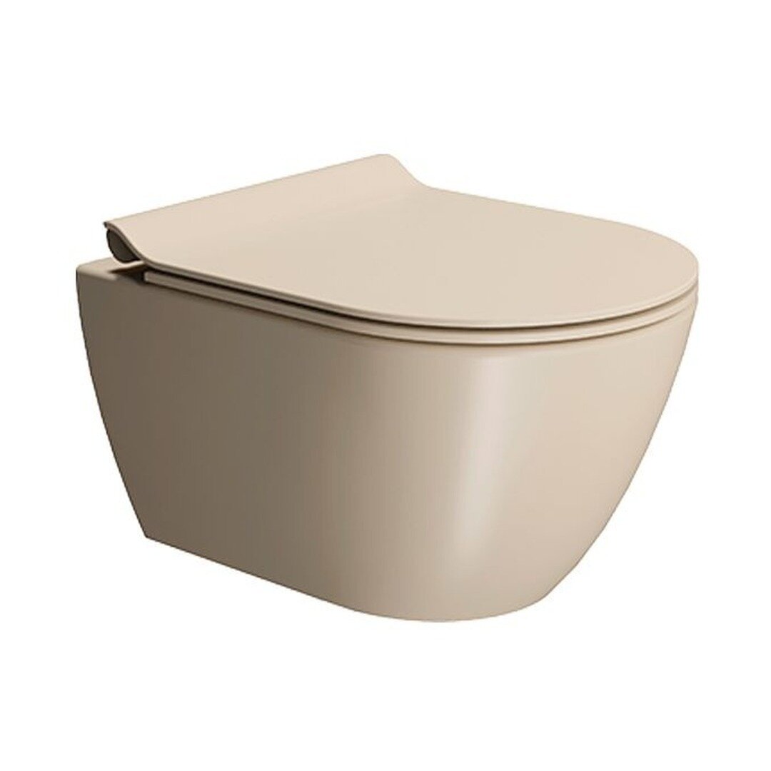 Изображение товара Подвесной унитаз GSI Pura 8816FR508, безободковый, смыв торнадо swirlflush, с креплением FISR5, cretta matte Изображение товара Подвесной унитаз GSI Pura 8816FR508, безободковый, смыв торнадо swirlflush, с креплением FISR5, cretta matte
