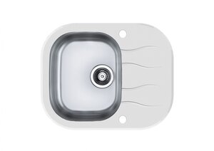 Изображение товара Мойка кухонная Alveus Wave 10 1102727, белая