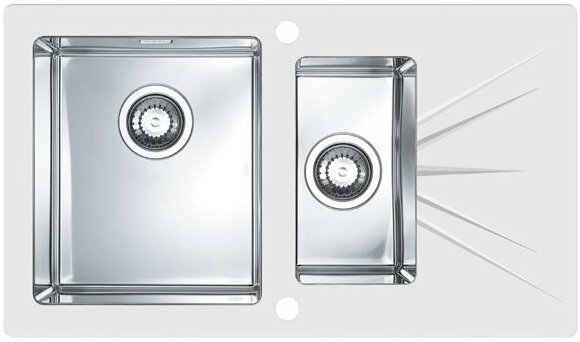 Изображение товара Мойка кухонная Alveus Karat 20 левая/правая (1102957/1103670)