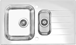 Изображение товара Мойка кухонная Alveus Glassix 20 1100016, белая