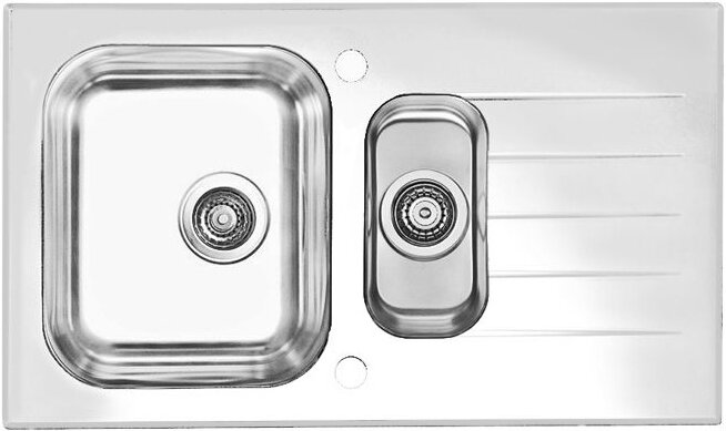 Изображение товара Мойка кухонная Alveus Glassix 20 1100016, белая