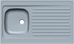 Мойка кухонная Alveus Classic 70 SAT-60 1108745, хром - фото 1