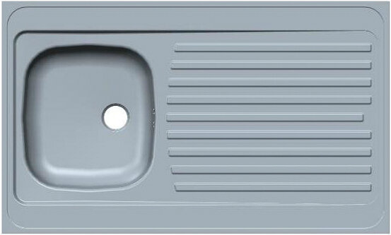 Изображение товара Кухонная мойка Alveus Classic 70 SAT-60 1108745 хром