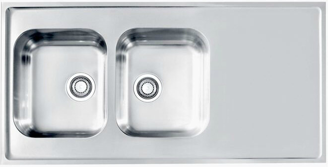 Изображение товара Мойка кухонная Alveus Classic Pro 100 SAT-90 из нержавеющей стали хром с угловым монтажом