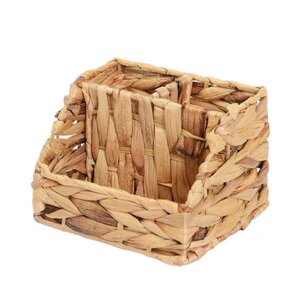 Изображение товара Корзина WasserKraft Wern WB-420-S для белья небольшая водоотталкивающая светло-коричневая