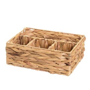 Изображение товара Корзина WasserKraft Wern WB-420-M средняя для белья (без внутреннего чехла), светло-коричневый