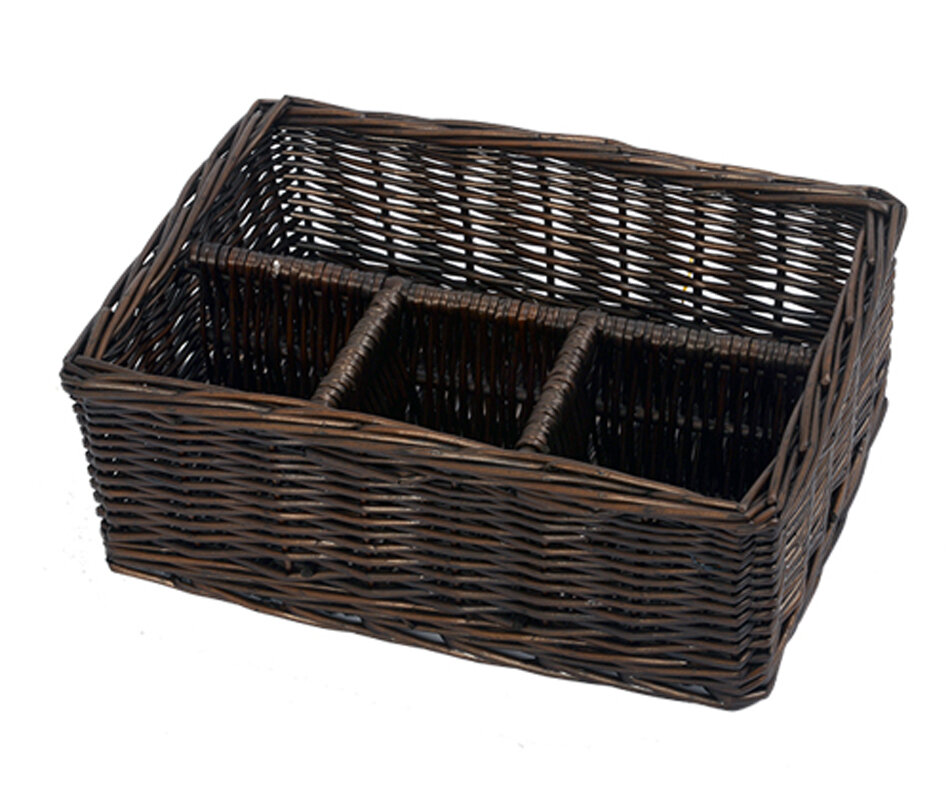 Изображение товара Декоративная корзинка WasserKraft Neime WB-190-M для ванной, 26.5x19x10 см