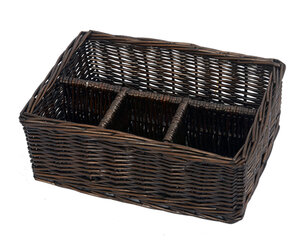 Изображение товара Декоративная корзинка WasserKraft Neime WB-190-M для ванной, 26.5x19x10 см