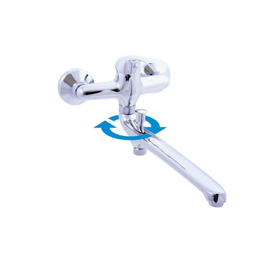 Изображение товара Смеситель для ванны и душа Rav-Slezak Sazava SA057.5 хром универсальный