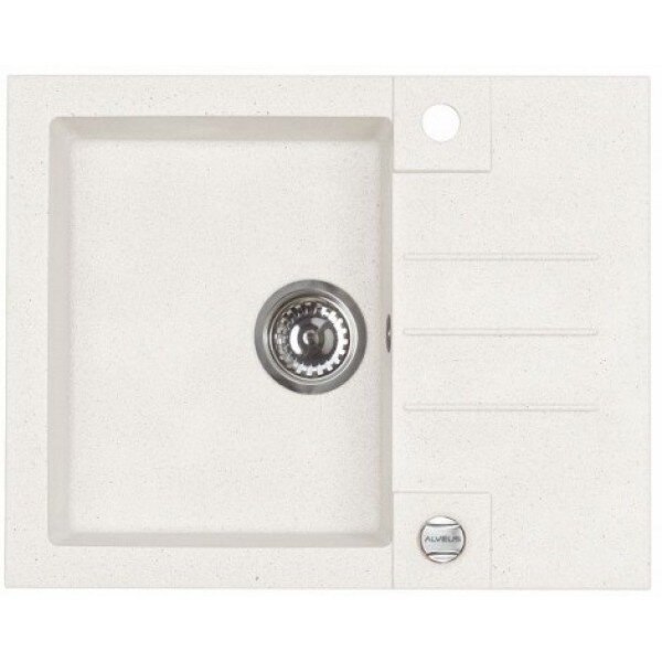 Изображение товара Мойка кухонная Alveus Rock 30 1090947 из искусственного гранита 595x475 мм