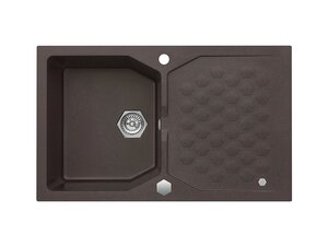 Изображение товара Мойка кухонная Alveus Sensual 30 1103748 искусственный камень 85 см жемчужный