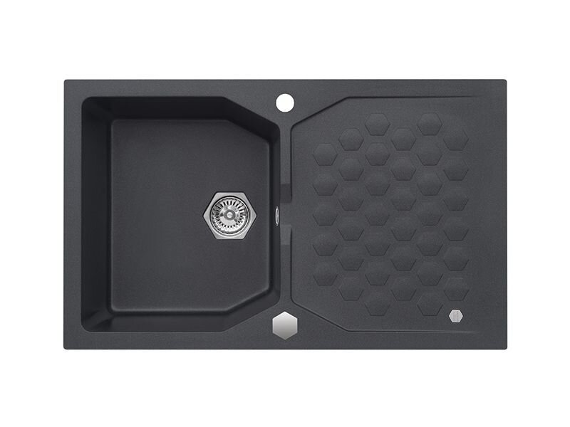 Изображение товара Мойка кухонная Alveus Sensual 30 из гранита, жемчужный цвет