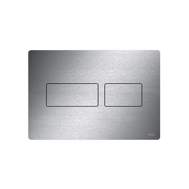 Изображение товара Клавиша смыва TECE Solid 9240434 с двойной системой смыва серебристая