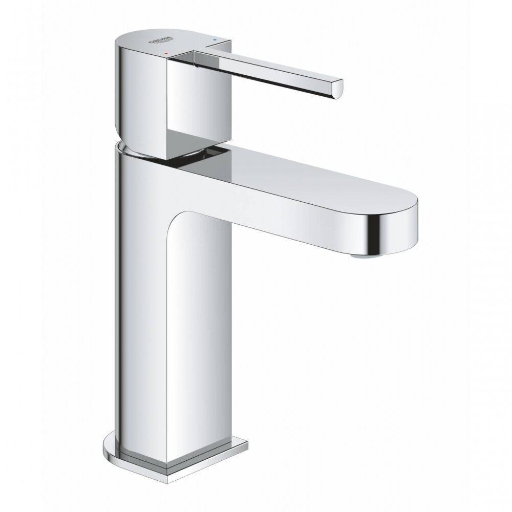 Изображение товара Смеситель для раковины GROHE Plus с однорычажным управлением и хромовым покрытием Изображение товара Смеситель для раковины GROHE Plus с однорычажным управлением и хромовым покрытием