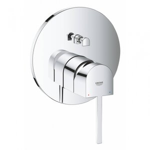 Изображение товара Смеситель для ванны и душа Grohe Plus 24060003 хром с однорычажным управлением