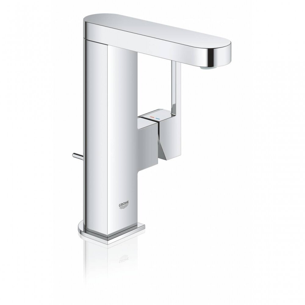 Изображение товара Смеситель для раковины Grohe Plus, 23871003, со сливным гарнитуром, хром