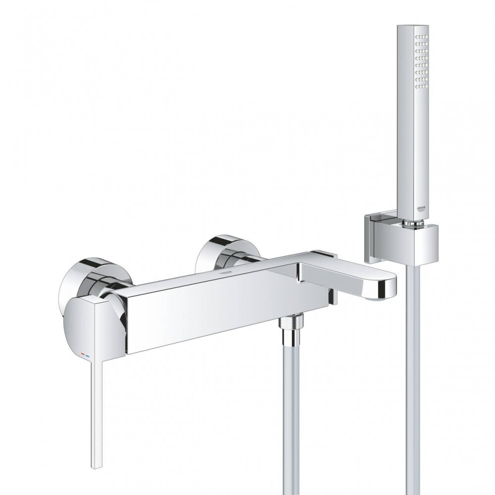 Изображение товара Смеситель для ванны и душа Grohe Plus, 33547003, с душевым набором, хром