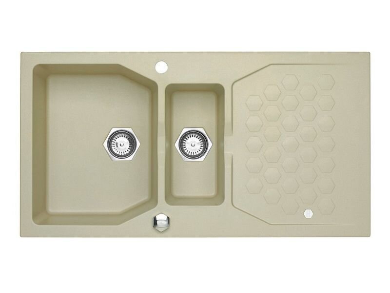 Изображение товара Кухонная мойка из гранита Alveus Sensual 70 1108023, угловая установка Изображение товара Кухонная мойка из гранита Alveus Sensual 70 1108023, угловая установка