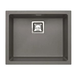 Изображение товара Кухонная мойка Alveus Quadrix 50 из гранита, угловая, врезная, с сифоном