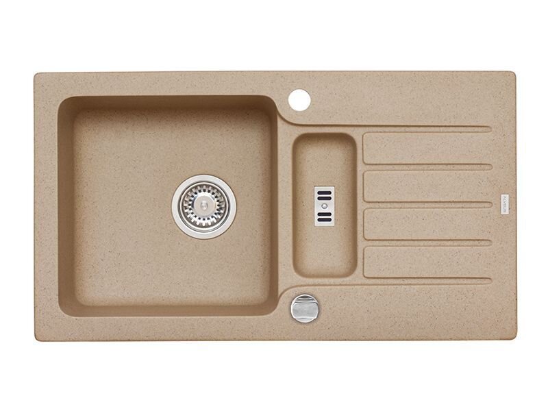 Изображение товара Кухонная мойка Alveus Niagara 70 1089486 из искусственного гранита и нержавеющей стали Изображение товара Кухонная мойка Alveus Niagara 70 1089486 из искусственного гранита и нержавеющей стали