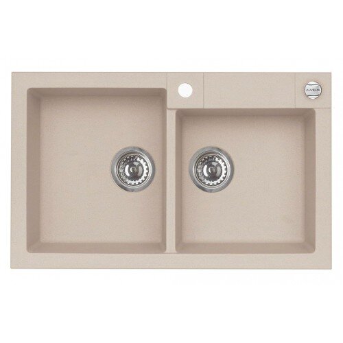 Изображение товара Кухонная мойка Alveus Rock 90 1090964 из искусственного гранита, угловая