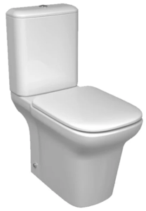 Изображение товара Напольный унитаз Jacob Delafon Vox, безободковый, крышка микролифт, UJN102-00