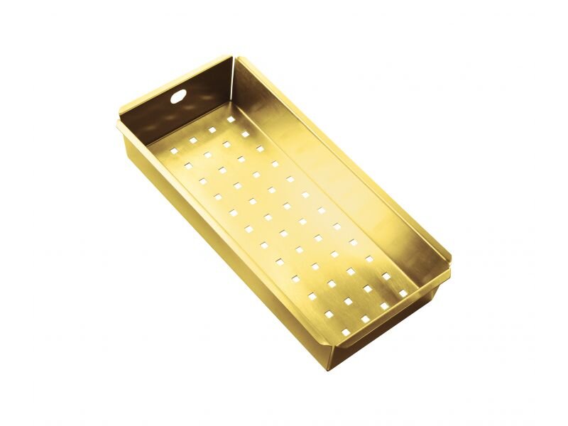 Изображение товара Коландер Alveus Monarch 1119836 для моек, цвет золото, размеры 420x200x72 мм