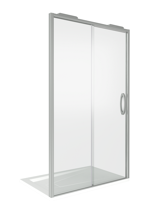 Изображение товара Душевая дверь в нишу Good Door Antares WTW-120-C-CH прозрачное стекло хром 120х195 см