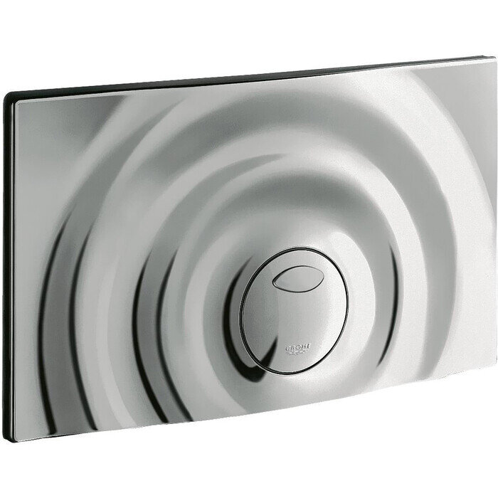 Изображение товара Кнопка для инсталляции Grohe Surf 37864000Gr 33 x 19 см, хром