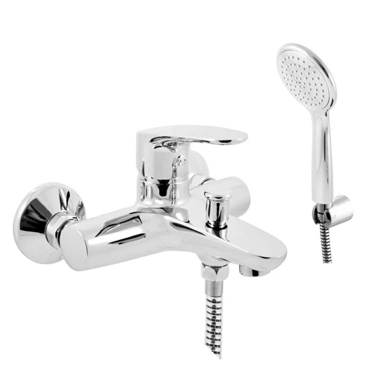 Изображение товара Смеситель для ванны и душа Rav-Slezak Amur AM754.5/1, с душевым гарнитуром, хром