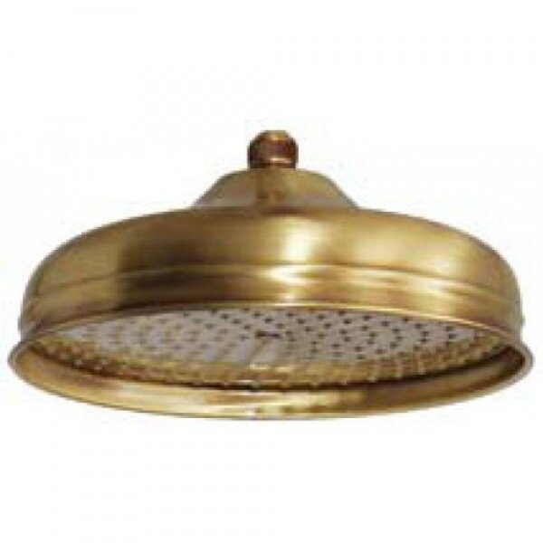 Изображение товара Верхний душ Fiore Old style 20x20 см, 1 режим, золото, Италия