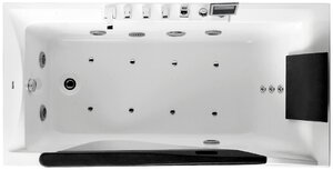 Изображение товара Гидромассажная ванна Gemy G9055 K R/L 181x92 см акриловая с хромотерапией