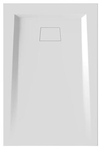 Изображение товара Душевой поддон Bas Атриум ЛП00002, 120 x 80 см, литьевой мрамор, прямоугольный, белый