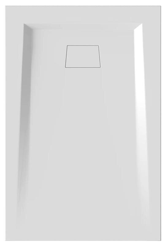 Изображение товара Душевой поддон Bas Атриум ЛП00003, 120 x 90 см, литьевой мрамор, прямоугольный, белый