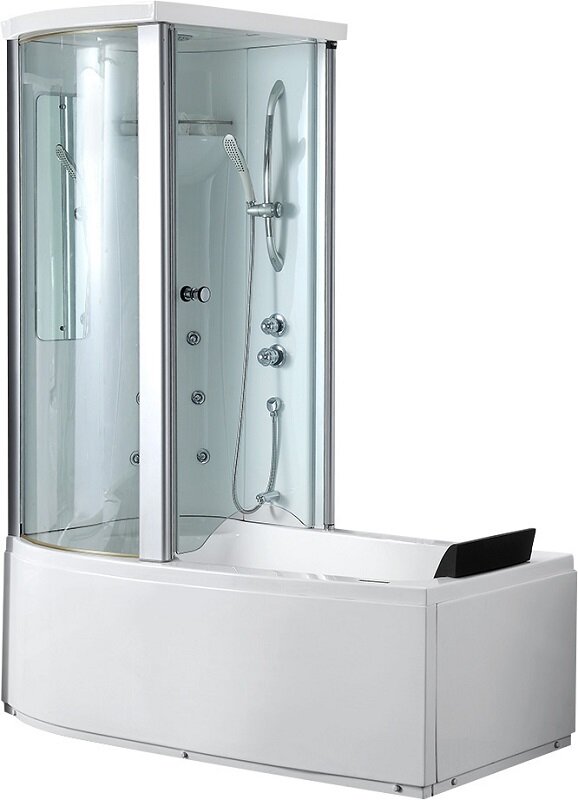 Изображение товара Акриловая ванна Gemy G8040 170х85 см встраиваемая с гидроизоляцией и аксессуарами