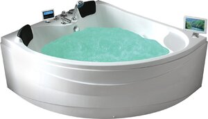 Изображение товара Гидромассажная ванна Gemy G9041 O 150х150 см встраиваемая, белая
